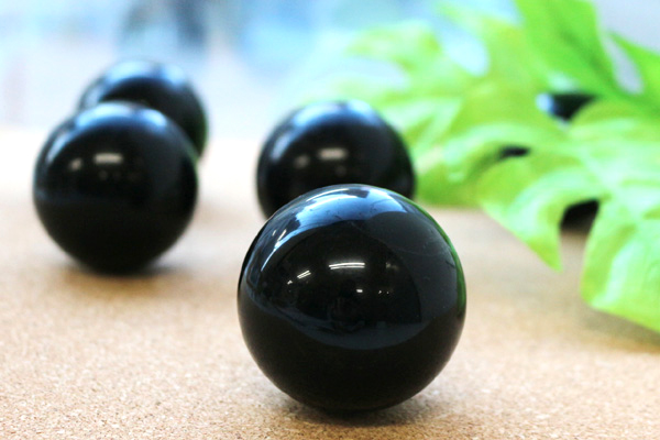 黒水晶球体 41-43mm球（球体　丸玉　天然石　パワーストーン） (tg180206qua001blasphb)