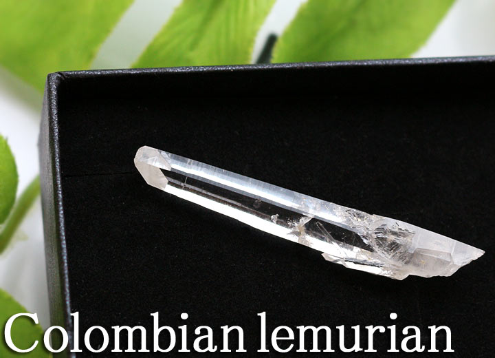 コロンビアレムリアン水晶 原石ポイント01（レムリアンシード 天然石 
