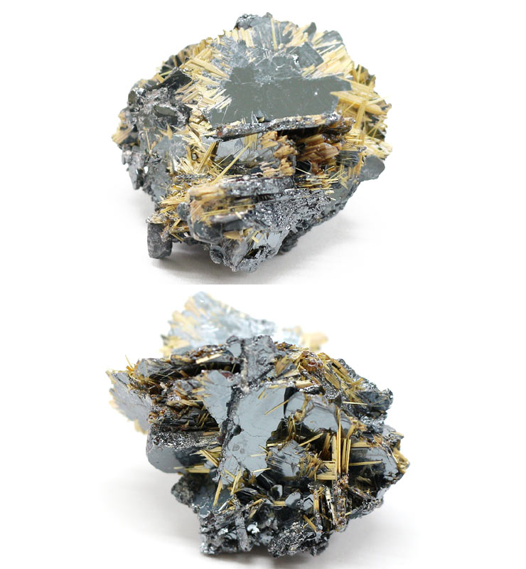 ブラジル産 ルチル結晶 16（ヘマタイトルチル スタールチル結晶 タイチンルチル 2020年採掘されたルチル）のイメージ画像