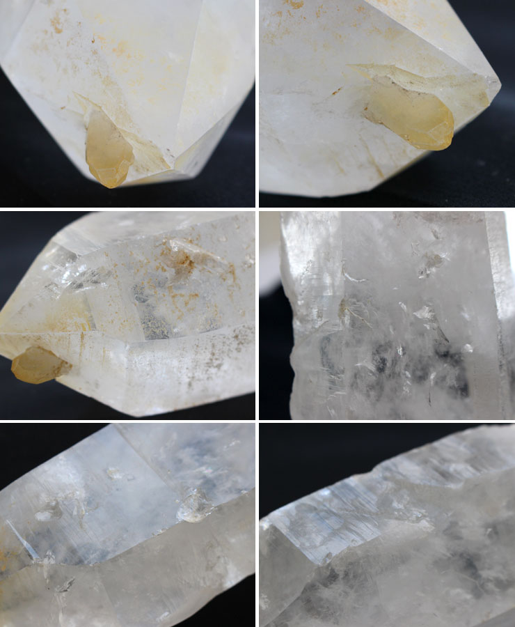 カンチェンジュンガ産ヒマラヤ水晶ポイント81 マルチポイントを様々な角度から撮影