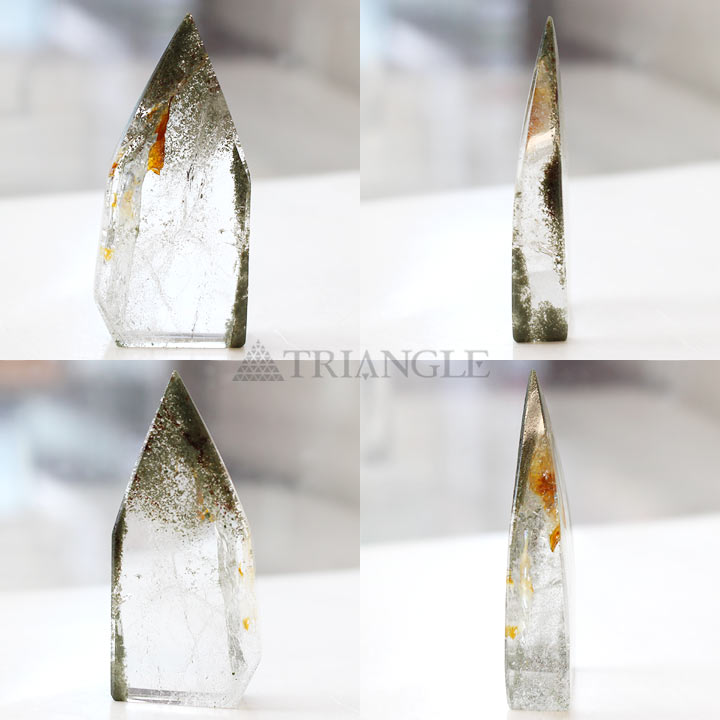 ネパール ガネーシュヒマール産 ヒマラヤ水晶 スライス 磨き（天然石 