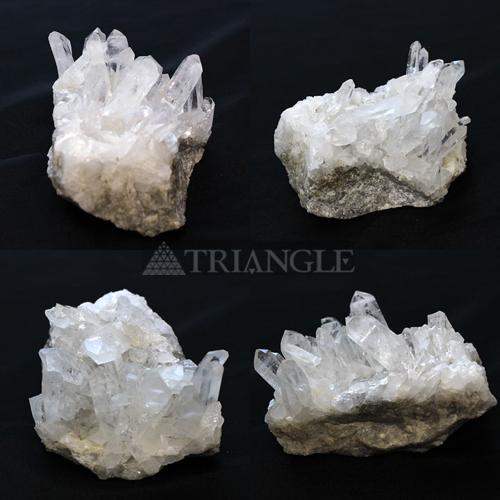 ネパール サンクワサバ産 ヒマラヤ水晶 クラスター 04（天然石 パワーストーン 原石）アングル別カット