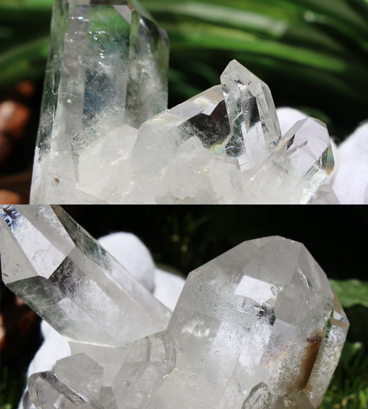 アメリカ産 アーカンソー水晶クラスター 06（天然石 パワーストーン 原石 置物）拡大画像